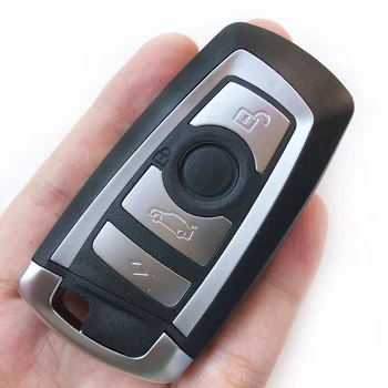 De acces fără cheie de la Distanță Smart Key Fob Caz Pentru BMW F CAS4 Seria 5 Seria 7 4 Butoane CAS4 Sistem de Cheie de Masina de Locuințe Acoperi & cheie de Mici