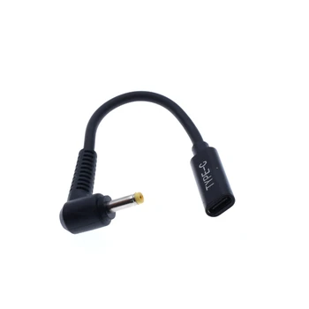 DC Adaptor de Alimentare 4.0x1.35mm Masculin Mufa pentru USB de Tip C de sex Feminin Conector Jack cu Cabe Cablu pentru Asus Zenbook UX21A UX31A UX32A