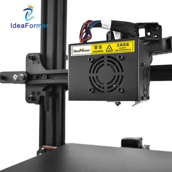 Ideaformer Gigant FDM Imprimantă 3D 400*400*450 mm Dual Z & Y Axa Platformă de Sticlă Călită Încălzire Pat Construi Suprafață DIY Imprimantă 3D.