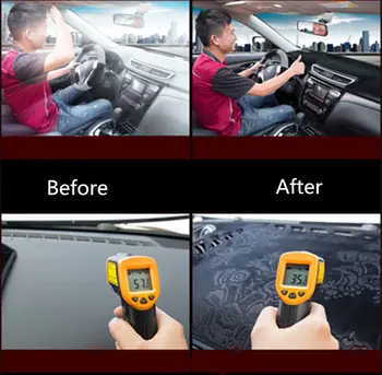 Tabloul de Bord masina Capac Mat Pad Dash DashMat Umbra Soare Instrument Covor Accesorii Pentru Lexus ES350 ES300h 2013 2016-2018