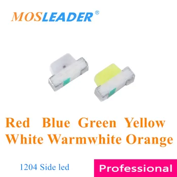 Mosleader 3000buc SMD LED 1204 1206 Partea led Rosu Albastru Verde Galben Alb Warmwhite Portocaliu 3216 Partea diode emițătoare de Lumină