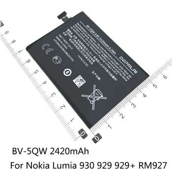 Baterie telefon BL-4YW BV-4BWA BV-4BW BV-5XW BV-5QW Pentru Nokia Lumia 925T 4BW 1520 4BWA 1320 5XW 1020 BV-5QW 930 929 Baterie