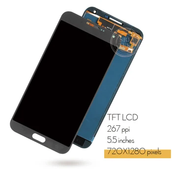 Se poate regla Pentru Samsung Galaxy E7 Ecran LCD E700 E7000 E700F E700H E700H/DS E700M Display Touch Screen Digitizer înlocuirea unor Piese