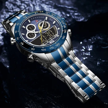 NAVIFORCE Nouă Ceasuri pentru Barbati de Lux de Top de Brand Mare Sport Cuarț Ceas Barbati din Oțel Inoxidabil Ceas Cronograf Relogio Masculino