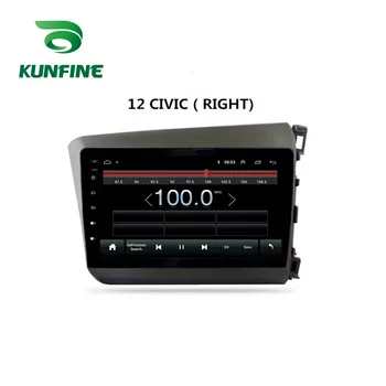 Stereo auto pentru Honda Civic 2012-Octa Core Android 10.0 DVD Auto Navigatie GPS Player Deckless Radio Unitatii Wifi