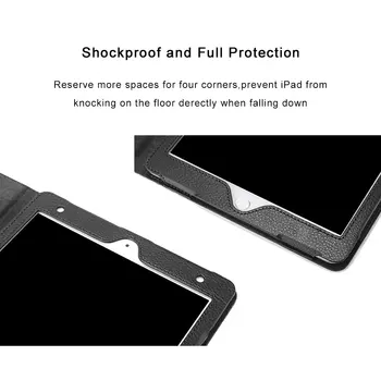 Kemile Pentru iPad mini 4/5 7.9 inch Caz coajă Subțire Subțire Magnetic PU Piele Smart Cover pentru iPad mini 5 caz 7.9 tableta caz