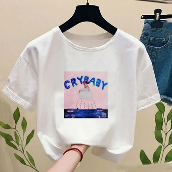 Ry Copii T-shirt Femei Melanie Martinez Print T Shirt Harajuku Tumblr Vara cu Maneci Scurte T Shirs Casual coreean Topuri