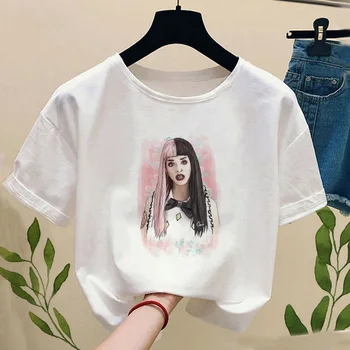 Ry Copii T-shirt Femei Melanie Martinez Print T Shirt Harajuku Tumblr Vara cu Maneci Scurte T Shirs Casual coreean Topuri
