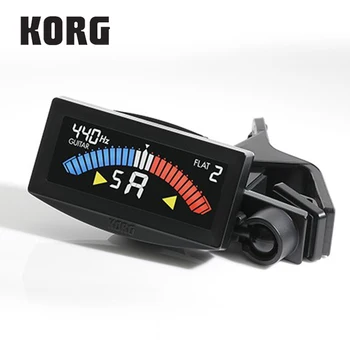 Korg PitchCrow-G Clip-On Tuner Pentru Chitara sau Bass Cu Primul șir peste-vânt de avertizare, 24-ore de funcționare a acumulatorului