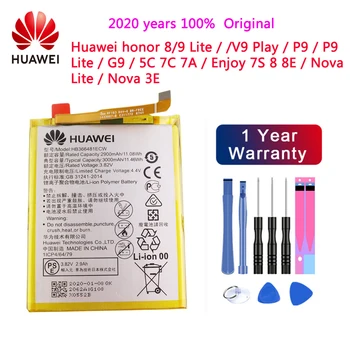 În 2020, originale HB366481ECW Real 3000mAh Baterie Pentru Ascend Huawei P9 P9 P10 Lite P20 Lite G9 onoarea 8 5C Acumulator+Truse de scule