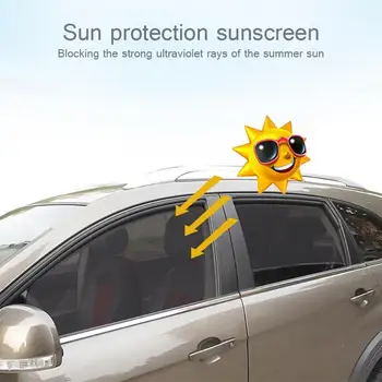 Magnetic Mașină de Soare-Umbra se Ingroase Protectie UV Auto Cortina Sunproof Geamurile Masinii Parasolar Auto Accesorii Coafura