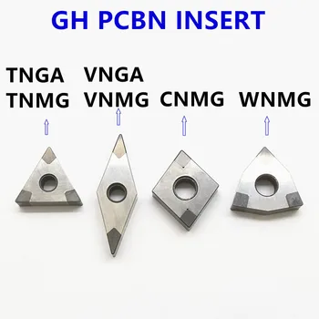 CBN introduce TNMG TNGA160404 Tnmg 160408 Cnmg120404 metal instrumente de cotitură strung cutter Pentru prelucrare oțel călit fontă