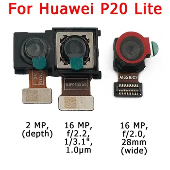 Originale Fata si Spate, Camera din Spate Pentru Huawei P20 Pro P20Pro Principale cu care se Confruntă Camera Module Flex Înlocuire Piese de Schimb