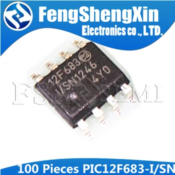 100buc/lot PIC12F683-I/SN 12F683-I/SN 12F683 POS-8 8-Pin Bazate pe Flash, 8-Bit CMOS Microcontrolere cu Tehnologie nanoWatt