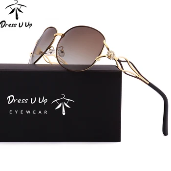 DRESSUUP Diamant de Lux Fluture ochelari de Soare pentru Femei Brand Designer de Moda de Epocă Ochelari de Soare Cu Cazul Oculos De Sol Feminino
