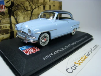 Am XO 1:43 SIMCA ARONDE GRAND MARI Rue de la paix 1956 aliaj auto jucarii pentru copii jucarii copii Model cutie de original