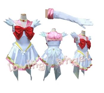 Fierbinte De Vânzare Sailor Moon Sailor Chibimoon Chibi Statele Unite Ale Americii Lupta Uniformă Cosplay Costum Custumized Dimensiune