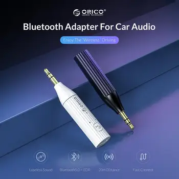 ORICO Wireless Bluetooth 5.0 Receptor Transmițător Audio Adaptor de 3,5 mm Jack Aux Audio Adaptor Pentru Masina pentru Căști Căști Difuzor