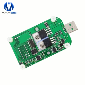 Electronice Rezistor de Sarcină Interfață USB de Alimentare Încărcător Baterie de Testare LED 4 Biți Tub Display Ventilator Reglabil Curent Tensiune