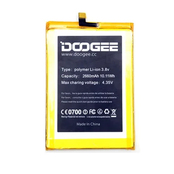 Noi Doogee F5 Baterie de Înlocuire Original 2660mAh Telefon Inteligent Părți baterie de rezervă pentru Doogee F5 Telefon Inteligent