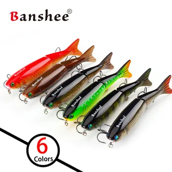 Banshee 127mm 21g Mixt Greu Pentru Momeală de Pescuit Wobbler Dinti Multi Atrage Pike Swimbait de Pescuit Momeli Plutitoare Penceil Topwater
