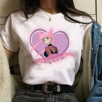Sailor Moon t-shirt femme grafic tricouri femei harajuku 2020 tumblr print t shirt câteva haine