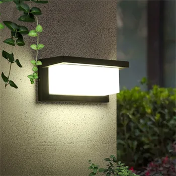 LED-uri în aer liber Lampă de Perete Modernă cu LED-uri Lumina de Perete din Aluminiu, Grădină, Verandă, Terasă Deoparte Ușa din Față Iluminat Lumina NR-20