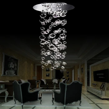 ZISIZ Leucos Murano din Cauza Bubble Candelabru de Sticlă De Patrick Jouin De Leucos LED-uri de Iluminat Lămpi