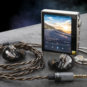 Căști Hidizs MS1 Curcubeu In-Ear Audio HiFi cu Fir Audiofil Dinamic Diafragma Hi-Fi IEM Cu Cablu Detașabil