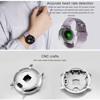 Noi V11 Moda Smart Watch Sport Urmări Rata de Inima Tensiunii Arteriale Monitor Somn Brățară Inteligent IP67 rezistent la apa Tracker de Fitness
