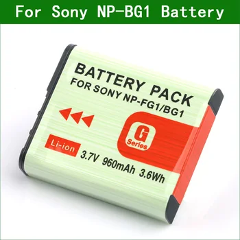 NP-BG1 NP BG1 FG1 NPBG1 aparat de Fotografiat Digital Baterie + Incarcator pentru Sony DSC W210 W215 W220 W230 W270 W275 W290 HX7 HX9 HX10 HX20