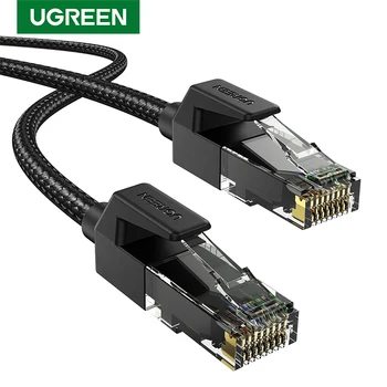 UGREEN Ethernet Cablu CAT6 Durabil Nailon Împletite Cablu RJ45 Ethernet Pentru PS 4 Laptop-uri Router Gatos PISICI 6 RJ 45 Cablu Lan RJ45
