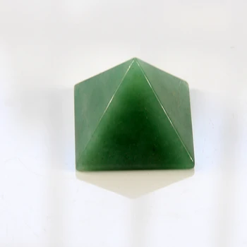 2020 30mm naturale Aventurin Verde cristal de cuarț piramida Chakra Pietre de Vindecare Reiki