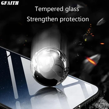 GFATIH Pentru OPPO A9 2020 Caz de Pană de Imprimare Cerul Înstelat Design Sticla Caz de Telefon Pentru Oppo R5 2020 Acoperi Funda