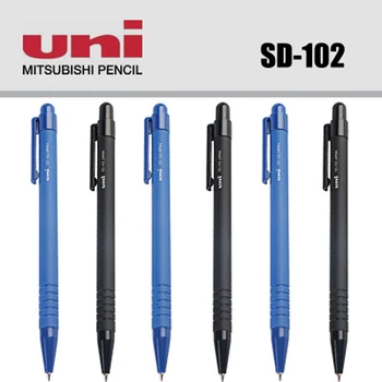 4 Buc/Lot Mitsubishi Uni SD-102 Pix 0.7 mm tip albastru negru de cerneală Pixuri Consumabile de Scris pentru copii copil Student