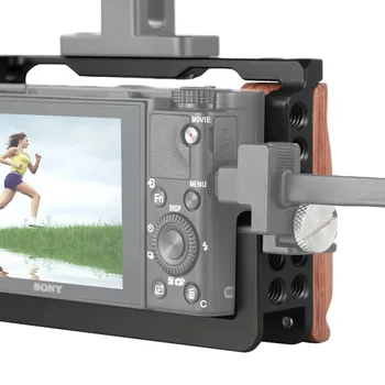 SmallRig RX100 Camera Cage Kit pentru Sony RX100 III IV V Stabilizator de aparat de Fotografiat pentru RX100 M3 M4 M5, M5A pentru velogging 2105