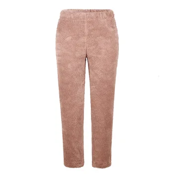 Pantaloni de Culoare solidă față-verso catifea pentru femei lenjerie de corp termică plus dimensiune calda de toamna si iarna doamnelor pantaloni