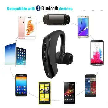 V9 Căști Bluetooth de Control al Zgomotului de Afaceri Microfon fără Fir Pentru Șofer set cu Cască fără Fir Bluetooth Sport cu Handsfree