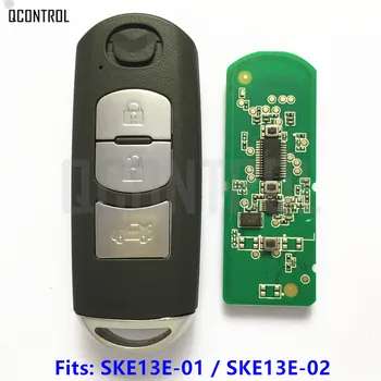 QCONTROL 3 Butoane Cheie Inteligentă Costum pentru MAZDA CX-3 CX-5 Axela Atenza Model SKE13E-01 sau SKE13E-02 Masina de Control de la Distanță