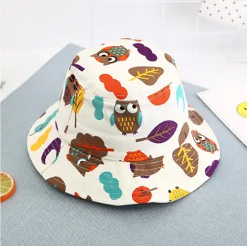 2019 Creative Animal Leu bufnita dinozaur Găleată Pălărie pentru copii Drăguț bob Capac Hip Hop Gorros Vara Capace Panama Pălărie Găleată de Pescuit