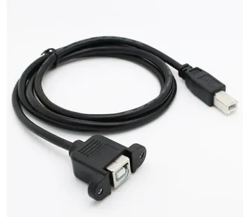 Transport gratuit 50CM de Tip USB B male la USB B female Printer Montare pe Panou Extensie Cablu de Sincronizare Cablu