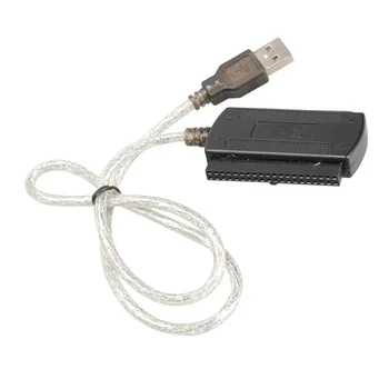 USB 2.0 la IDE SATA 5.25 S-ATA 2.5/3.5 Inch Hard Disk Cablu Adaptor pentru PC, Laptop @M23