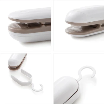 Portabil Mini Etanșare Mașină de uz Casnic de Căldură de Etanșare Capper Food Saver pentru Pungi de Plastic Pachetul Mini Gadget-uri, Instrumente de Bucatarie