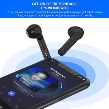 L8 TWS Touch Control Bass Wireless Căști cu Microfon Dual Bluetooth V5.0 Căști Sport 3D Stereo setul cu Cască pentru Toate Telefoanele Muzica