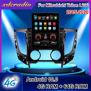 Xdcradio 10.4 Inch Tesla Stil Vertical Android cu Ecran De 10 Pentru Mitsubishi Triton L200 Mașină de Navigație Radio, DVD Player Multimedia