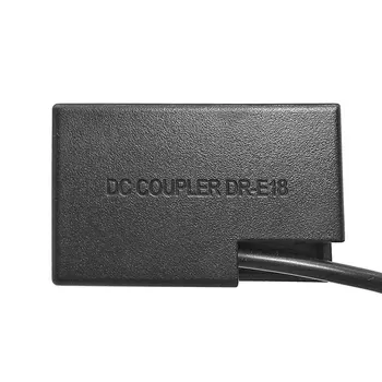 DR-E18 DC Coupler LP-E17 dummy bateria se potrivesc puterea incarcator pentru Canon EOS Rebel T7i T6i 750D 760D 8000D T6s SĂRUT X8i 77D 200D 9000D