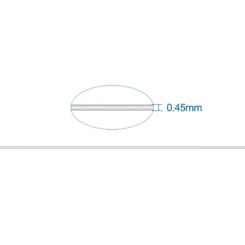 20Rolls 0.45 mm Oțel ștrasuri din Mărgele Coada de Tigru Fir de Nylon Flexibil din Otel zincat Pentru a Face Bijuterii de Culoare Amestecat 10m/rola 5roll/color