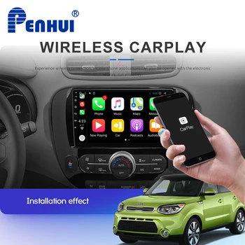 DVD auto Pentru Kia Soul ( 2013-2018) Radio Auto Multimedia Player Video de Navigare GPS Android 10.0 Dublu Din