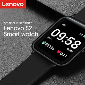 Versiune globală Lenovo S2 Ceas Inteligent 1.4 inch 240x240p Tracker de Fitness Banda de Calorii Pedometru, monitorizare Somn Rata de Inima Apel Sfaturi