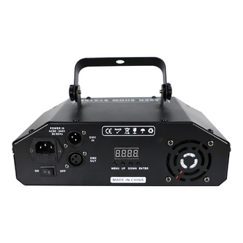 WUZSTAR Trei-in-one de Scanare cu Laser Proiector Controller DMX512 CONDUS Hibrid Efecte de Voce de Control Etapa KTV Show Decor